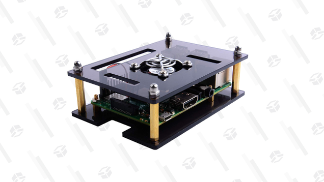 The new port arrangement on the Raspberry Pi 4 means that it won’t be compatible a with a lot of older cases. This one from GeeekPi is guaranteed to fit the new model, and leaves the sides open while protecting the top and bottom.